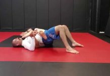 암 오버를 이용한 백마운트 탈출