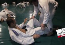 히론 그레이시 & 현 UFC 제이크 엘렌버거 선수 코치와 스파링 후 피드백