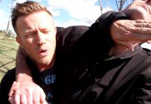 꼭 배워야하는 호신술. 헤드락 빠져나가서 길로틴 걸기!