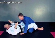 MMA에서 즐겨쓰는 클로즈가드에서 기무라 스윕(힙 범프 스윕)