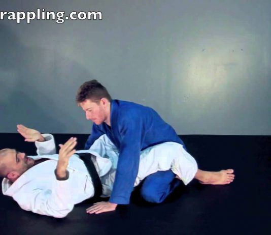 MMA에서 즐겨쓰는 클로즈가드에서 기무라 스윕(힙 범프 스윕)