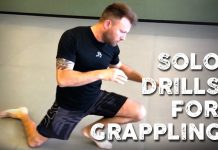 그래플링 움직임을 위한 개인 드릴!