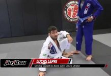 싯팅가드에서 백잡기 Part.02(+초크)