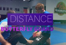 라클란 길레스의 버터플라이가드 거리조절