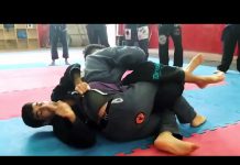 펠리페 코스타의 하프가드에서 백잡기