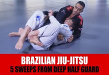 딥 하프가드 스윕 5가지