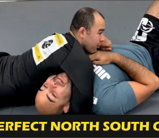 남북 포지션에서 초크 완벽히 걸기