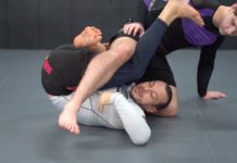 깔렸다고 끝이 아니다! 라클란 길레스의 딥 하프가드에서 웨이터 스윕 세팅.