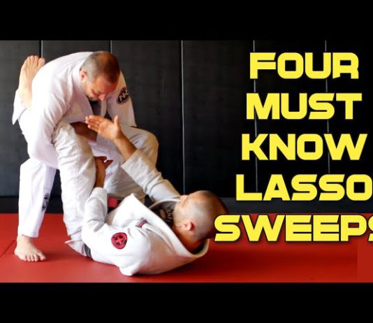 서있는 상대에게 효과적인 4가지 라쏘가드 스윕!