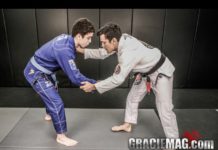 스탠딩에서 우선권을 잡을 수 있는 카라 드래그 싱글렉 테이크다운!