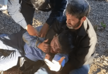 멕시코에서 휴가를 보내는 화이트벨트 수련생 소매치기 제압