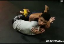 MMA에서 하프가드하는 상대에게 다스초크로 카운터 서브미션!