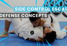 주짓수 사이드 탈출과 방어를 못한다면?! 이 기술 시도해보기!