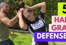 머리채를 잡혔을 때 할 수 있는 호신술 5가지!