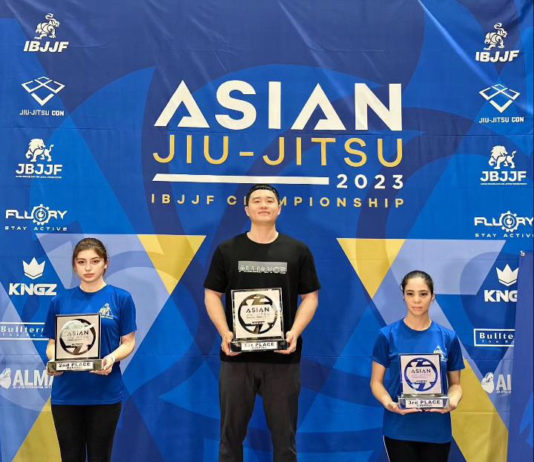 2023 Asian Jiu-jitsu IBJJF Championship 주짓수 네트워크 얼라이언스 아시아 종합우승과 2위 수상