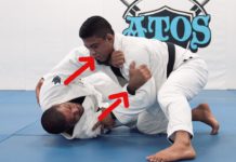 주짓수 전설 안드레 갈바오, 사이드 컨트롤 이스케이프 설명