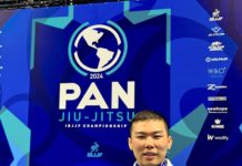 렛츠롤 소속 이재웅 선수,2024 Pan IBJJF 주짓수 챔피언십 마스터1 부문 우승