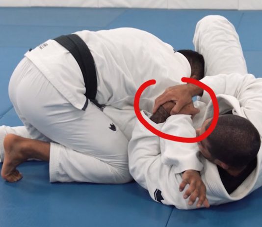 하프가드 포지션에서의 탈출과 공격 전환 기술 : 초이 바