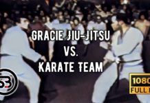그레이시 주짓수 대 가라데의 역사적 대결, 1975년 브라질에서의 경기