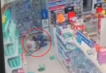 약국 직원, 주짓수 기술로 강도 제압… CCTV 영상으로 화제