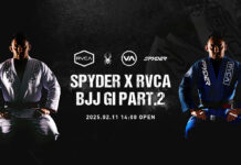 스파이더, RVCA와 협업한 두 번째 주짓수 도복 출시… 100명 한정 도복 벨트 증정