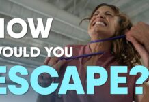 의료진을 위한 생존 기술, ‘청진기 초크(목조르기) 탈출법’ 공개