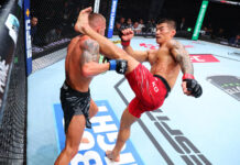 ‘김동현 제자’ 고석현, UFC 데뷔전서 다시 한번 언더독 반란 성공…박준용도 반칙 이겨내고 동반승리