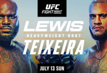 ‘2미터 거인’ 테세이라, UFC 헤비급 9위 루이스에게 도전…도합 240kg 거한들의 격돌