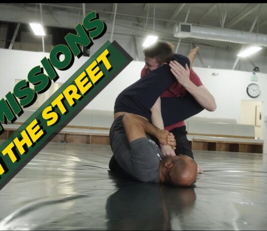 길거리에서 서브미션, 어디까지 해야 할까?