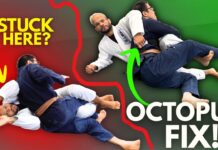 하프가드에서 압박당하는가? 옥토퍼스 가드로 탈출하고 반격하라!