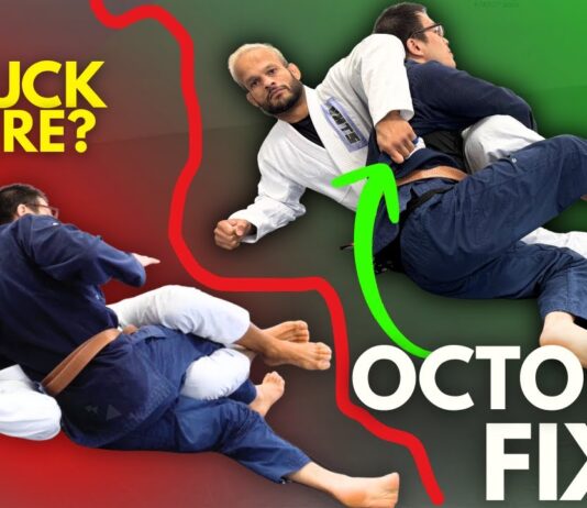 하프가드에서 압박당하는가? 옥토퍼스 가드로 탈출하고 반격하라!