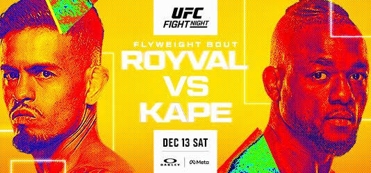 ‘UFC 3위’ 브랜든 로이발, 오는 14일 6위 마넬 캅과 격돌…2025년 마지막 대회