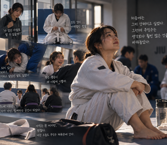 당신은 결국, 다시 주짓수 체육관에 가게 된다
